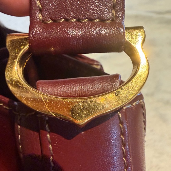 CARTIER  Leather Bucket Bag Set - Picture 13 of 15